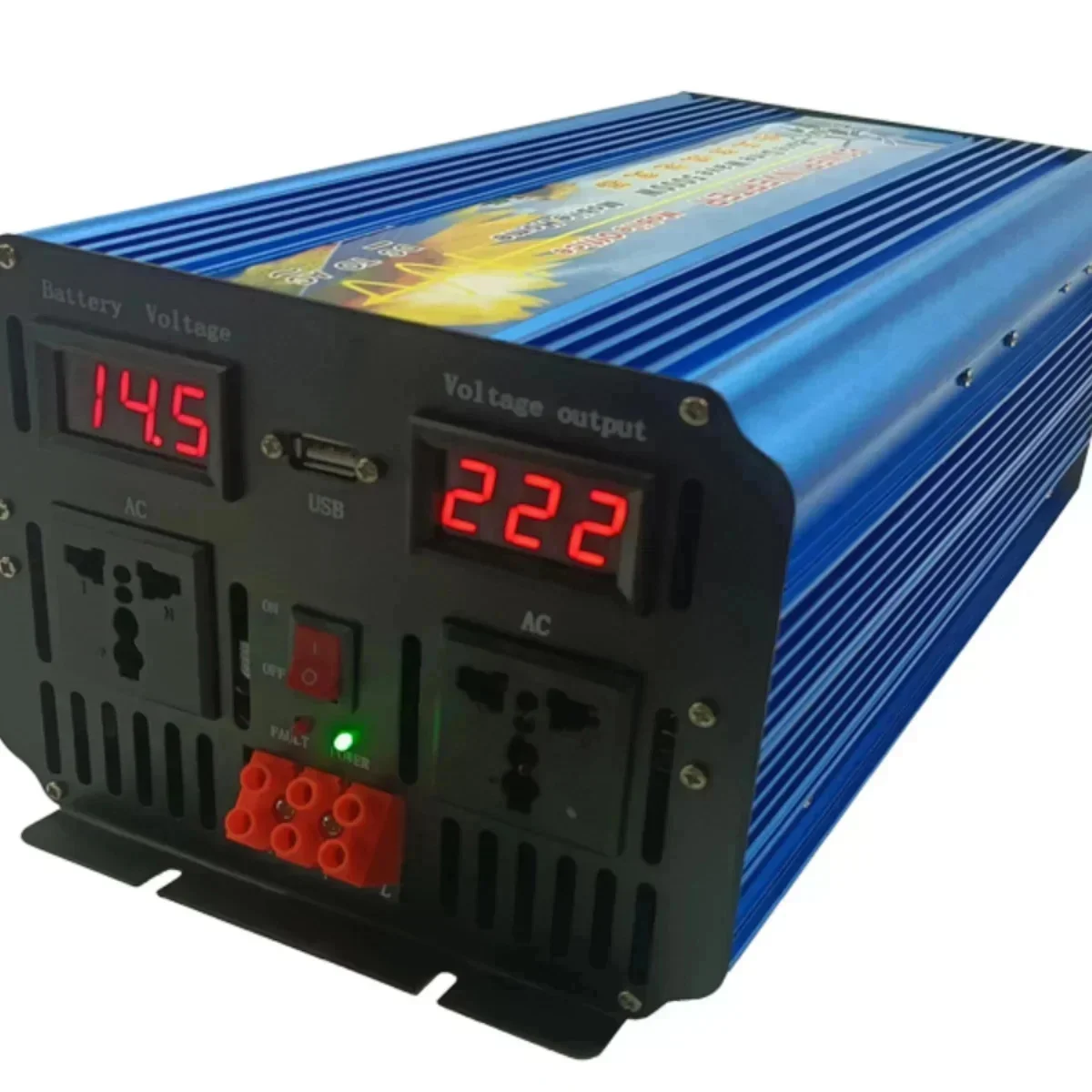 อินเวอร์เตอร์พลังงานแสงอาทิตย์ - Pure Sine Wave Inverter 5000W 48V 220V บทวิจารณ์และราคา