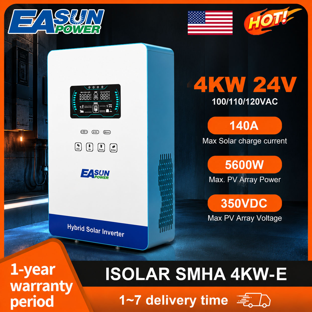 อินเวอร์เตอร์พลังงานแสงอาทิตย์ - Grid Tie Inverter Limiter 2000W บทวิจารณ์และราคา